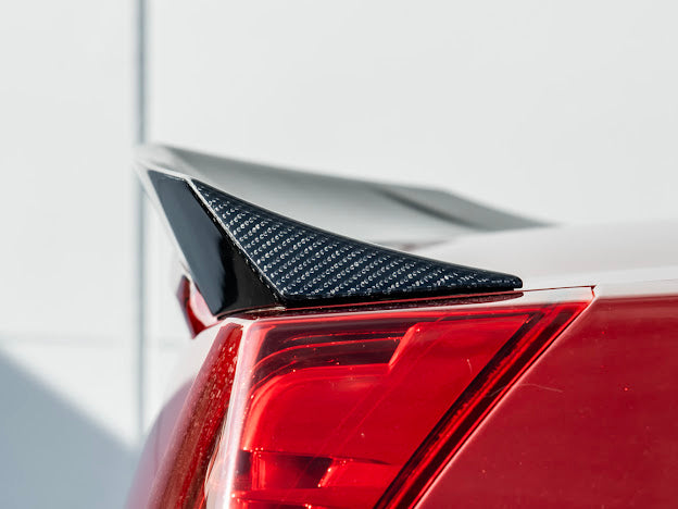 2009-15 CADILLAC CTS-V V2 SEDAN | CARBON FIBER TRUNK LID SPOILER / WING